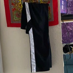 Retro Track pants with white stripe